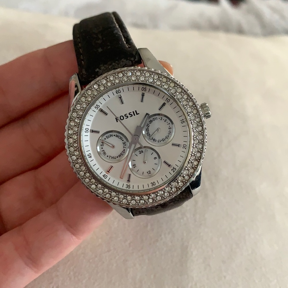 Fossil Leather Watch